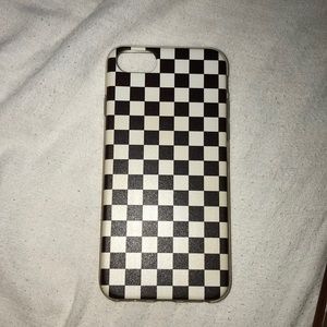 Checkered iPhone case